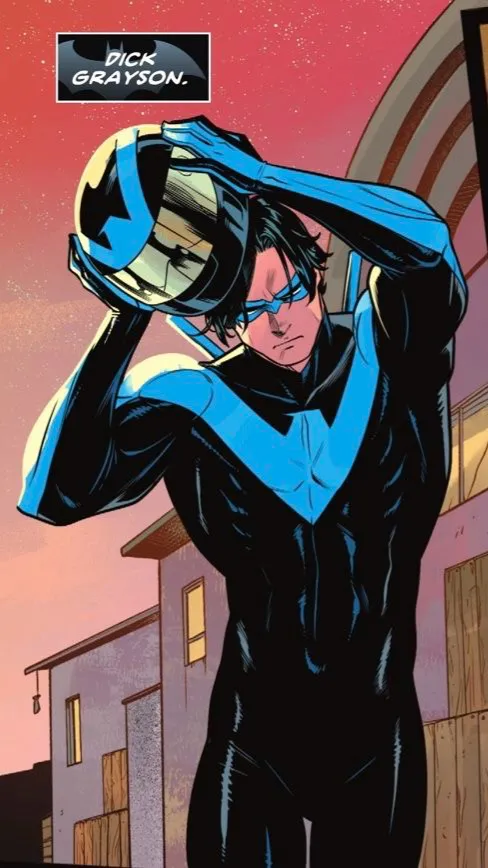 ai character: Richard Grayson background