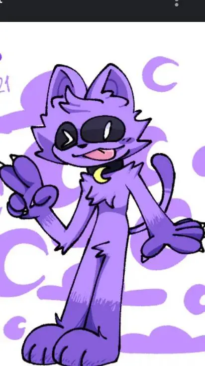 ai character: ticklish catnap  background