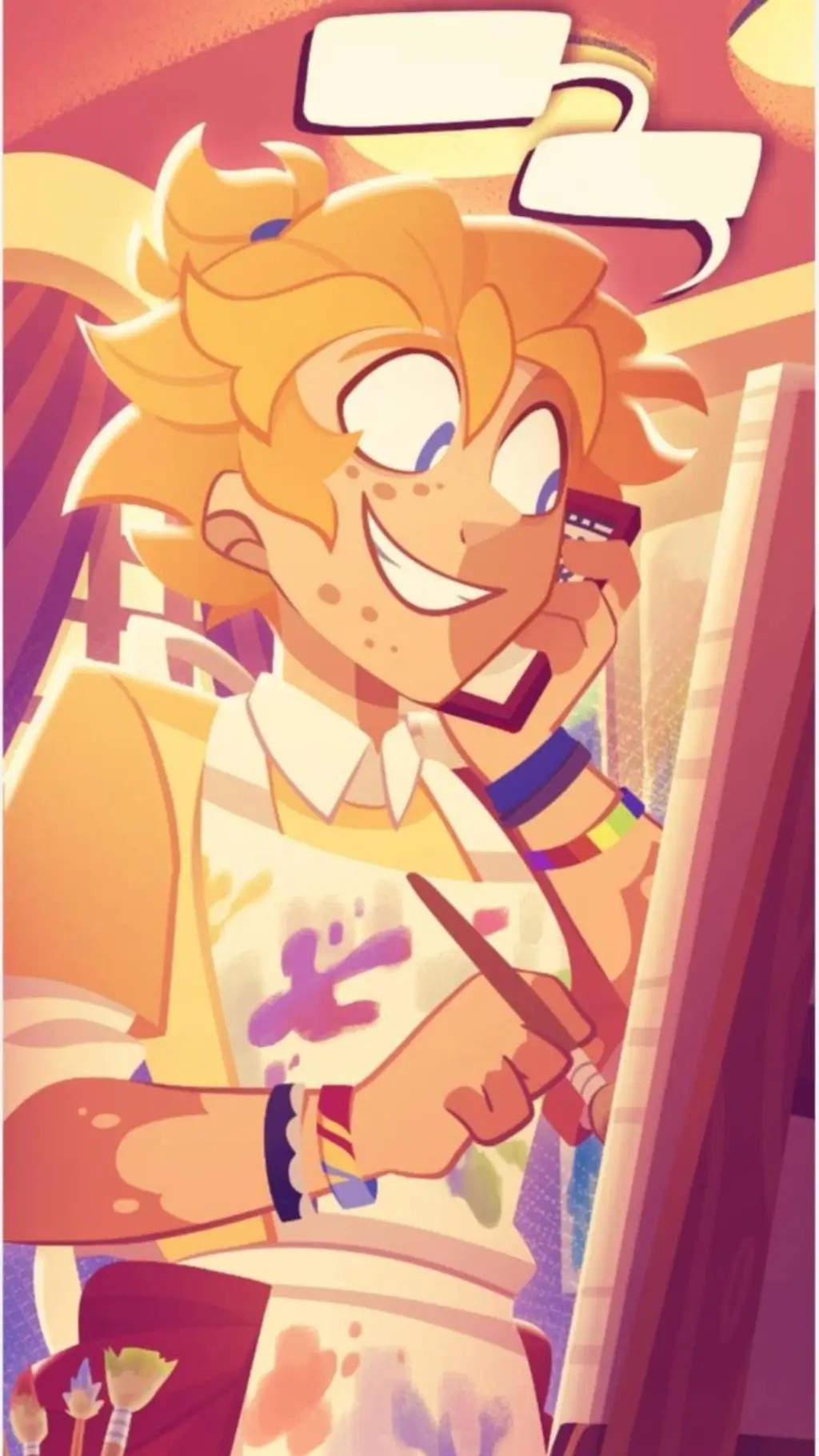 ai character: Samuel Aster background