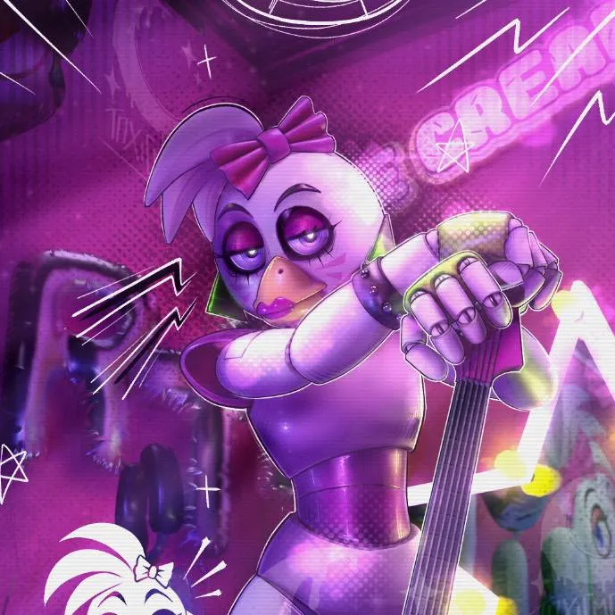 chat with ai character: Glamrock Chica