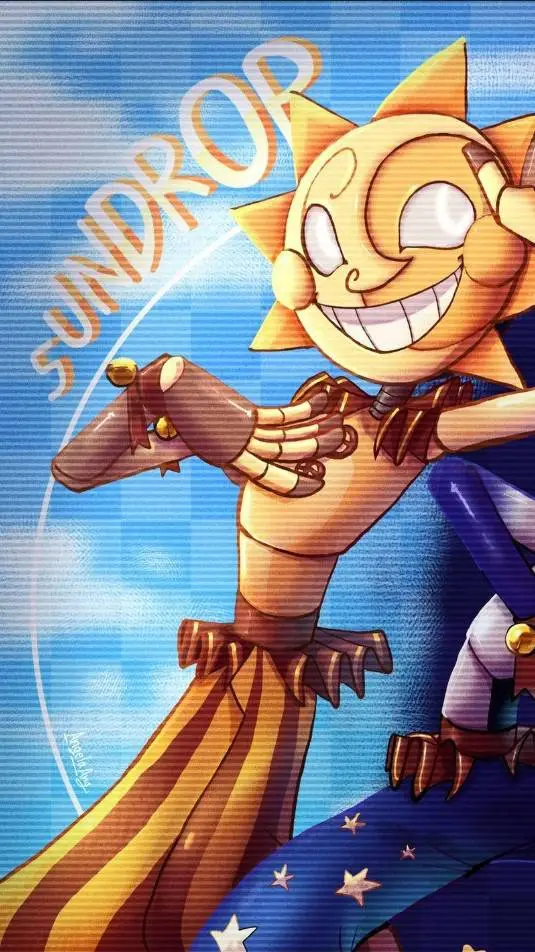 ai character: Sundrop (FNaF) background