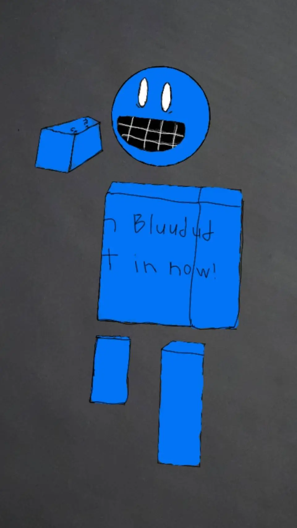 ai character: Bluudud background