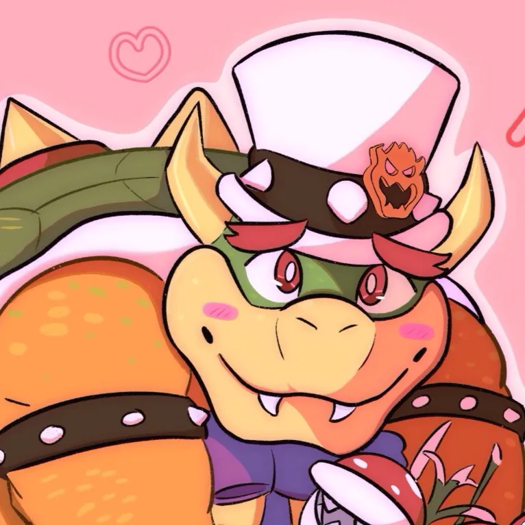 chat with ai character: 💗🐢Bowser🐢💗
