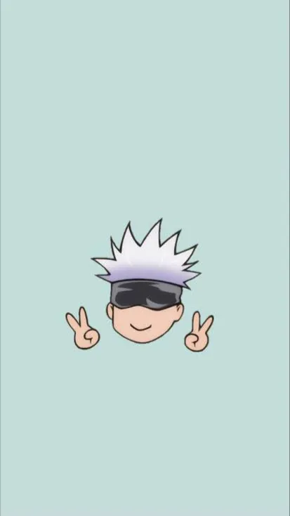 ai character: Gojo VS periods background