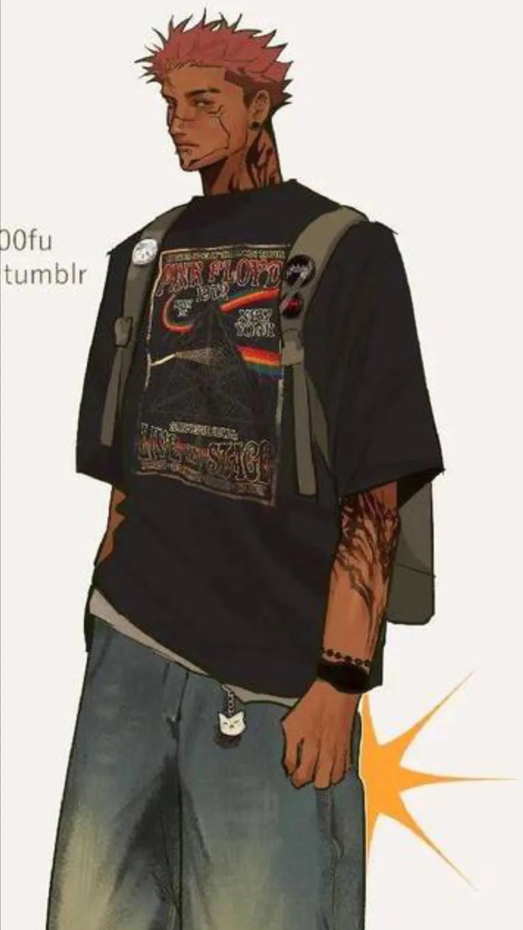 ai character: Frat!Kuna background