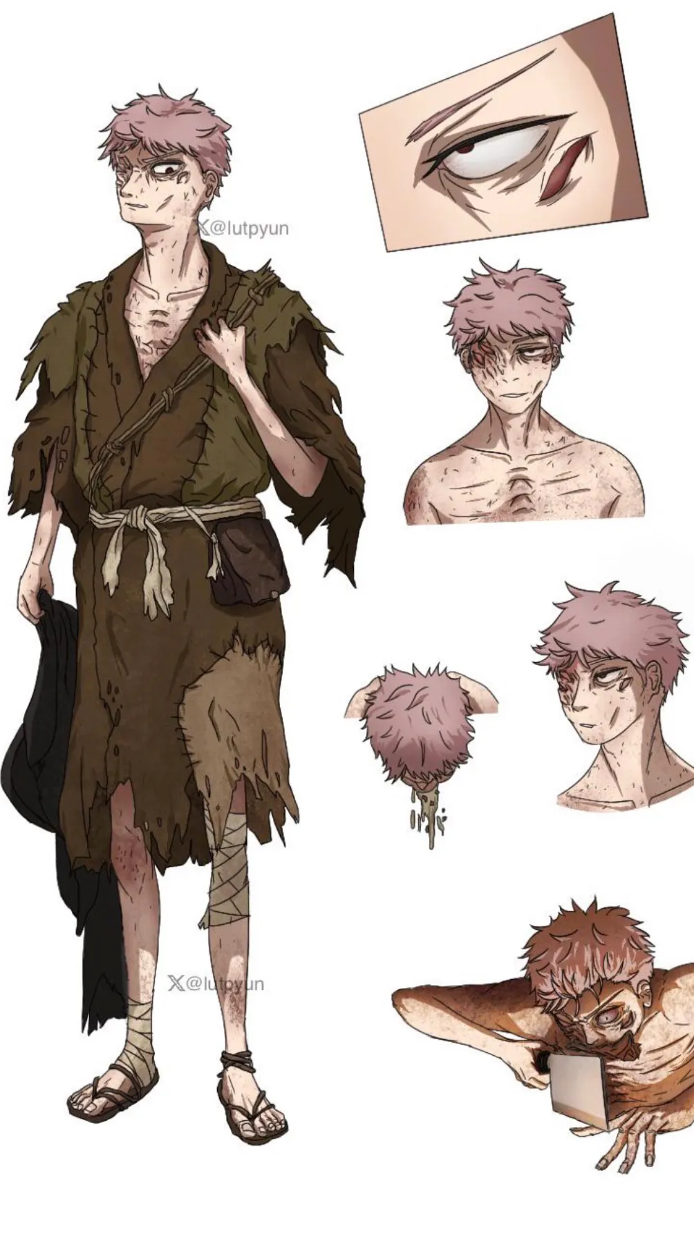 ai character: Child Sukuna background