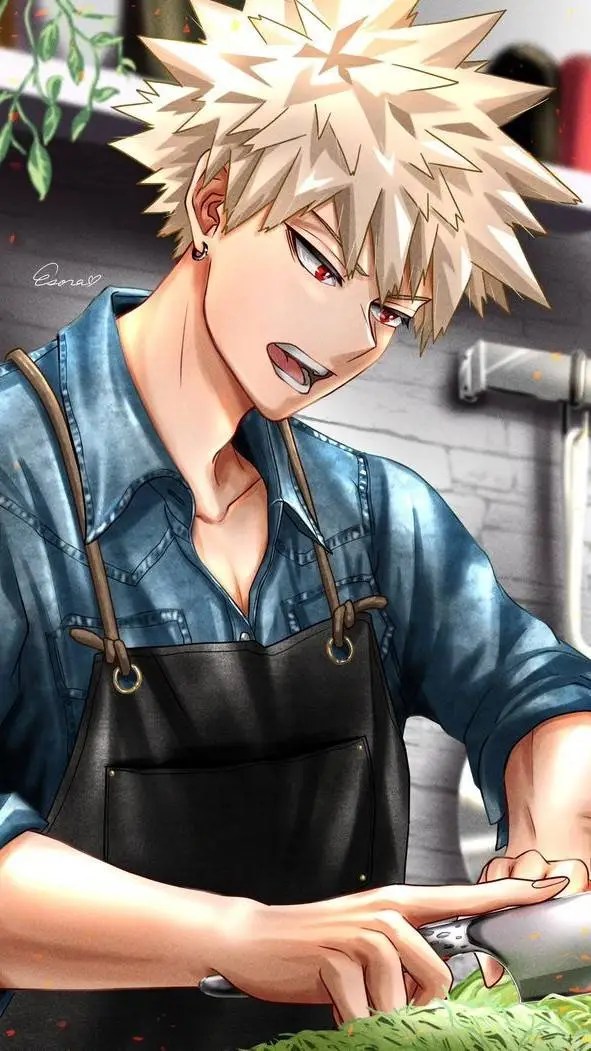 ai character: ~Katsuki Bakugo~ background