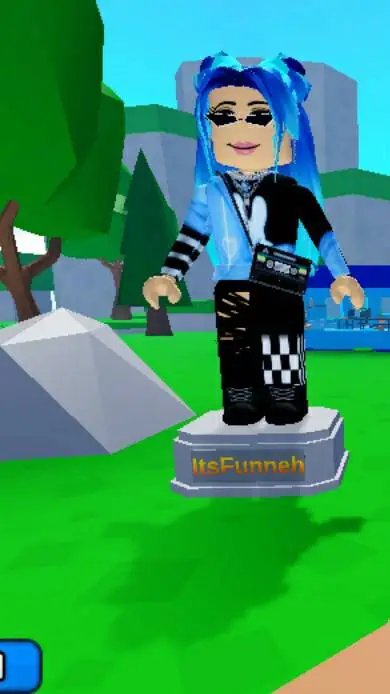 ai character: itsfunneh  background