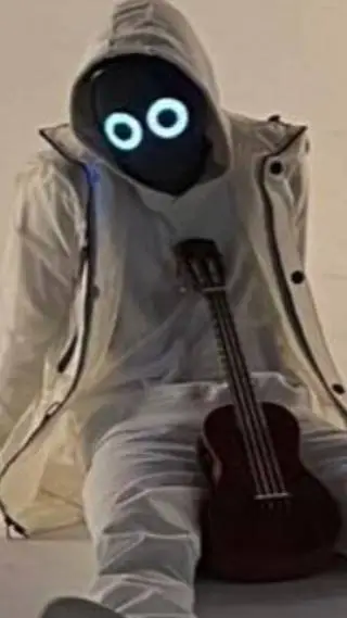 ai character: finish the lyrics  background