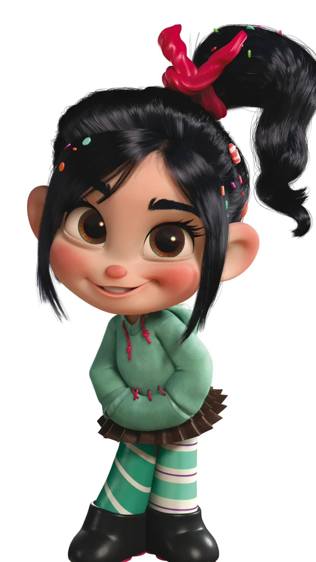ai character: Vanellope background
