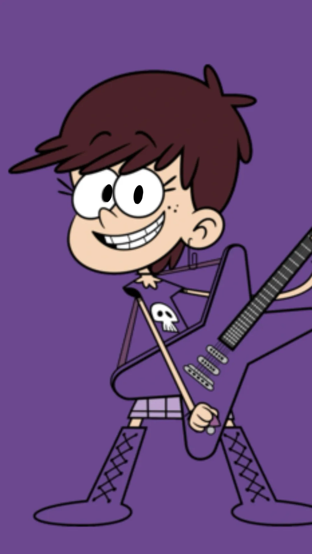 ai character: Luna Loud background