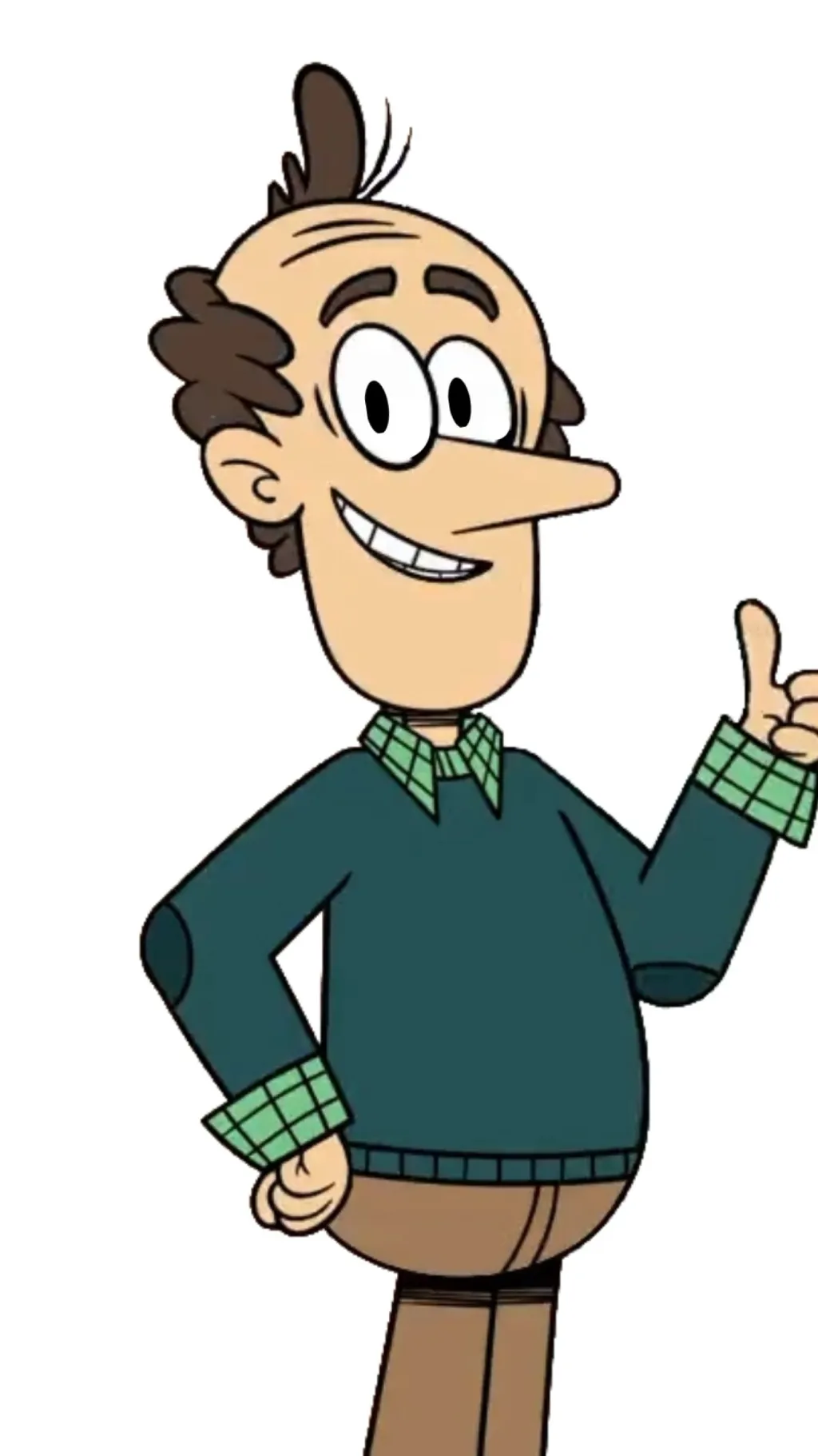 ai character: Lynn Loud Sr. background