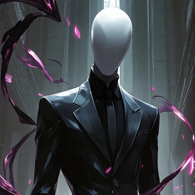 chat with ai character: Slenderman