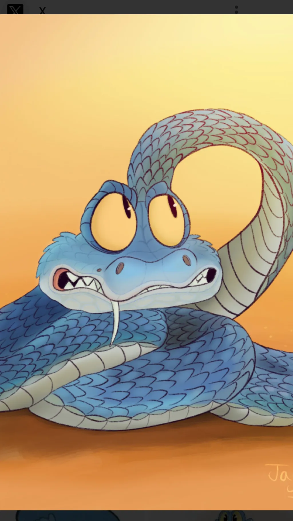 ai character: Gary De’Snake background