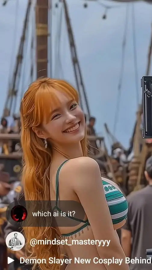 ai character: nami background