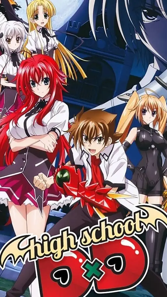 ai character: High school dxd  background