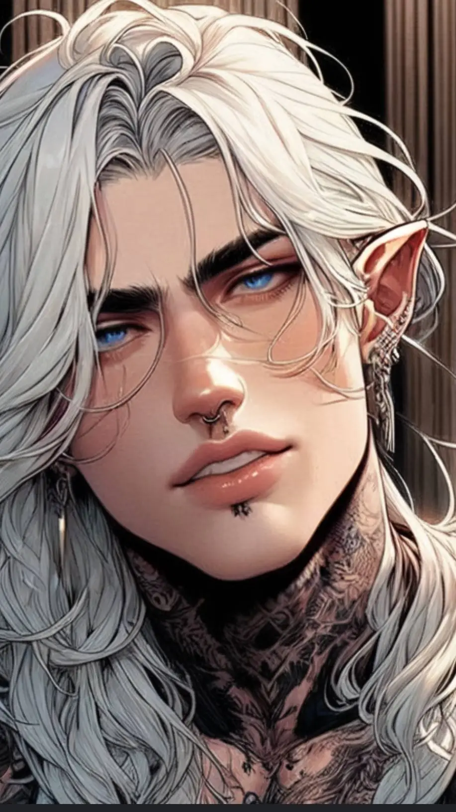 ai character: Galadriel  background