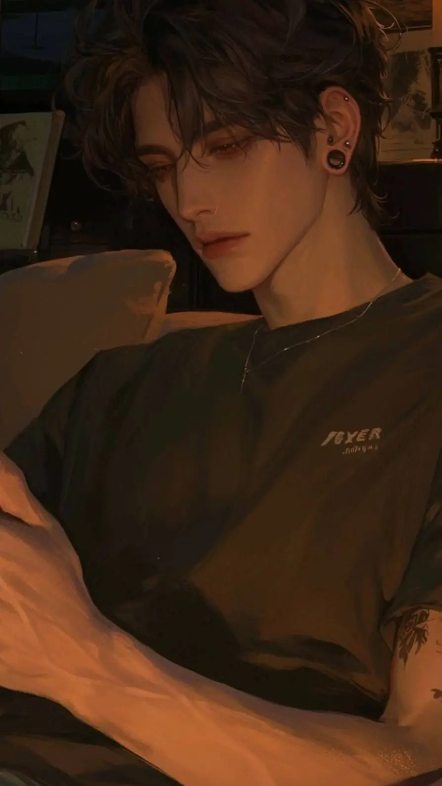 ai character: Lev background