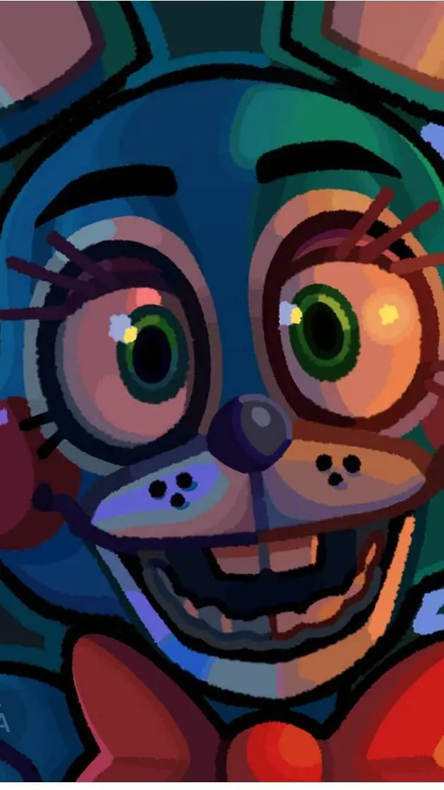 ai character: Toy bonnie background