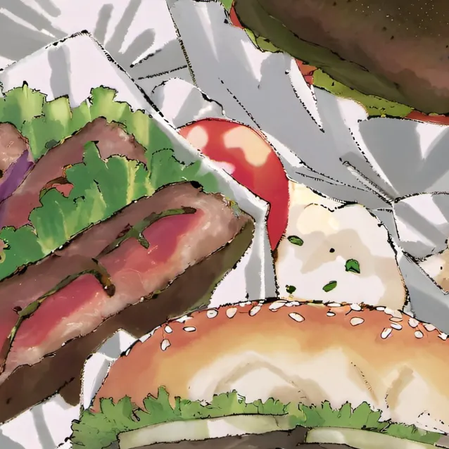 chat with ai character: burger time