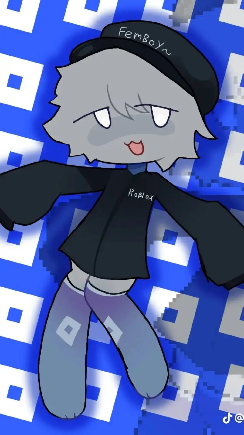 ai character: Femboy Roblox background