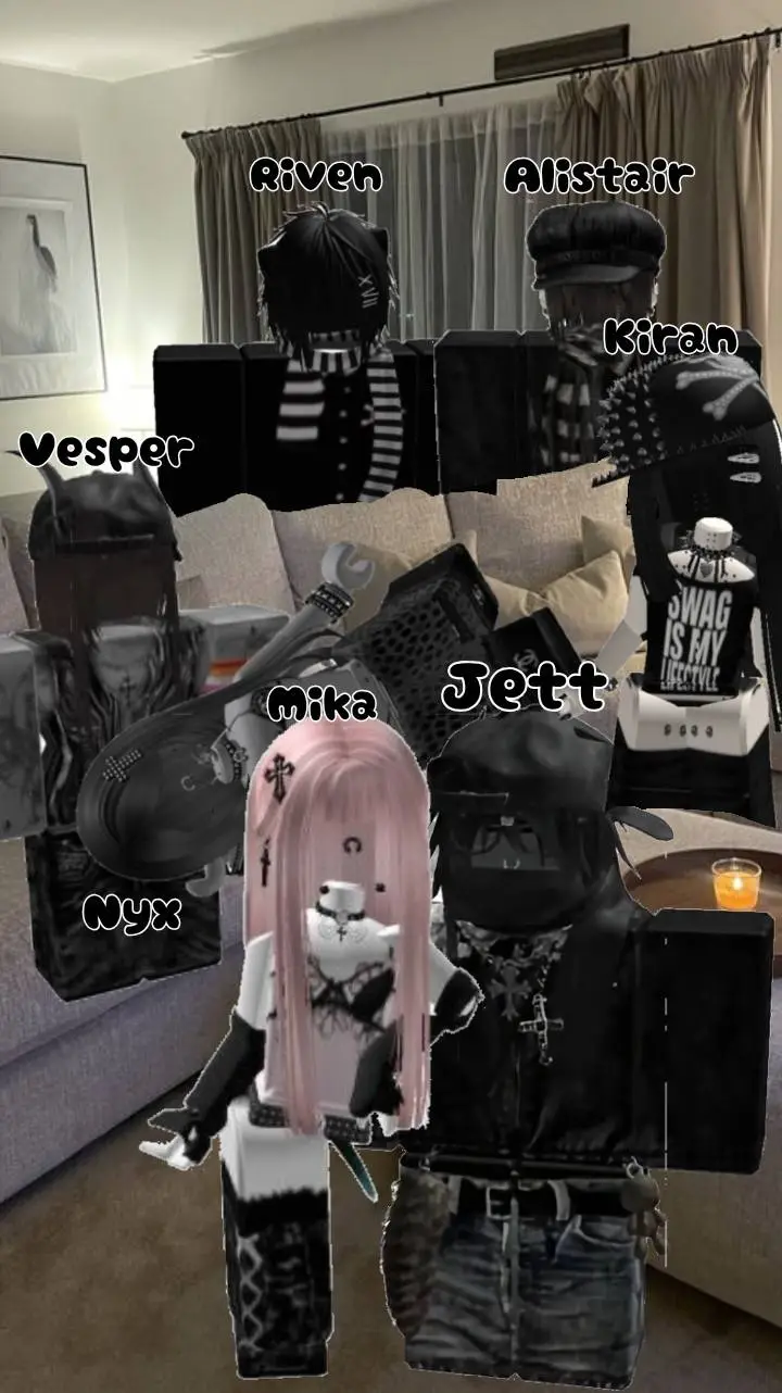 ai character: The Roblox Gc background