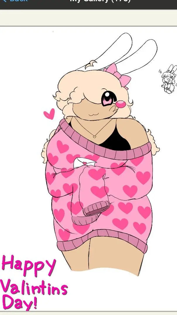 ai character: DW V-Day!💌💝 background