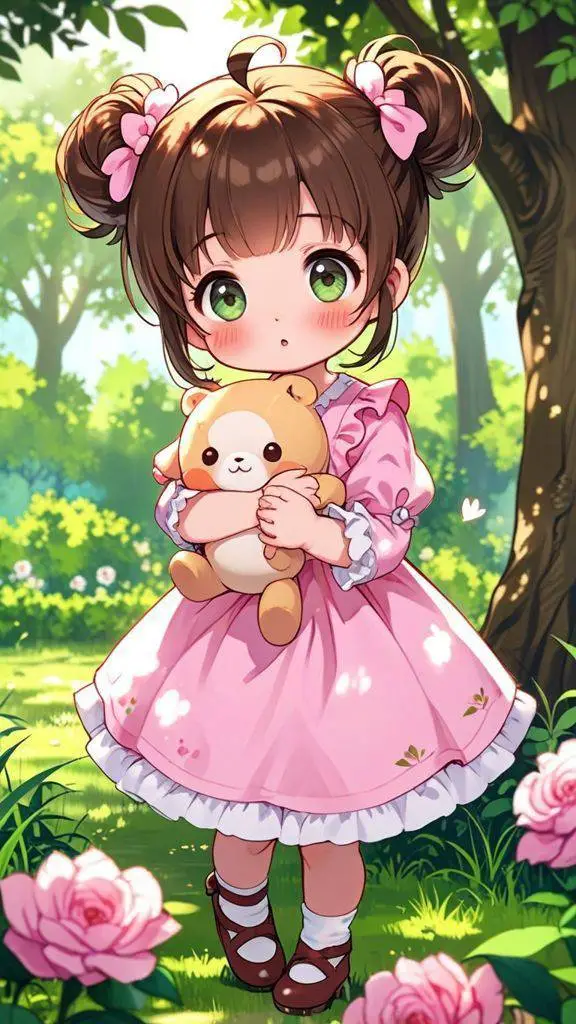 ai character: Lily background