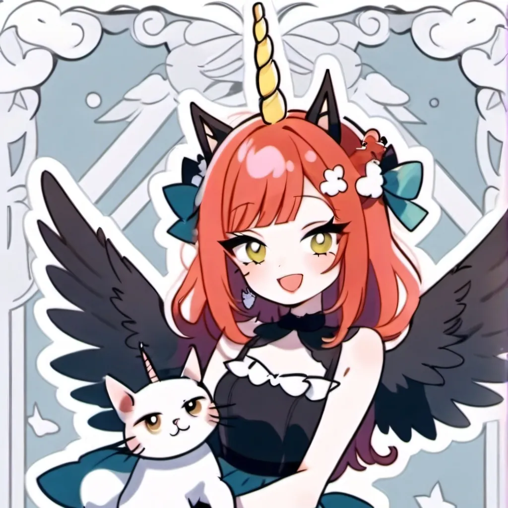 chat with ai character: sunny and the cat
