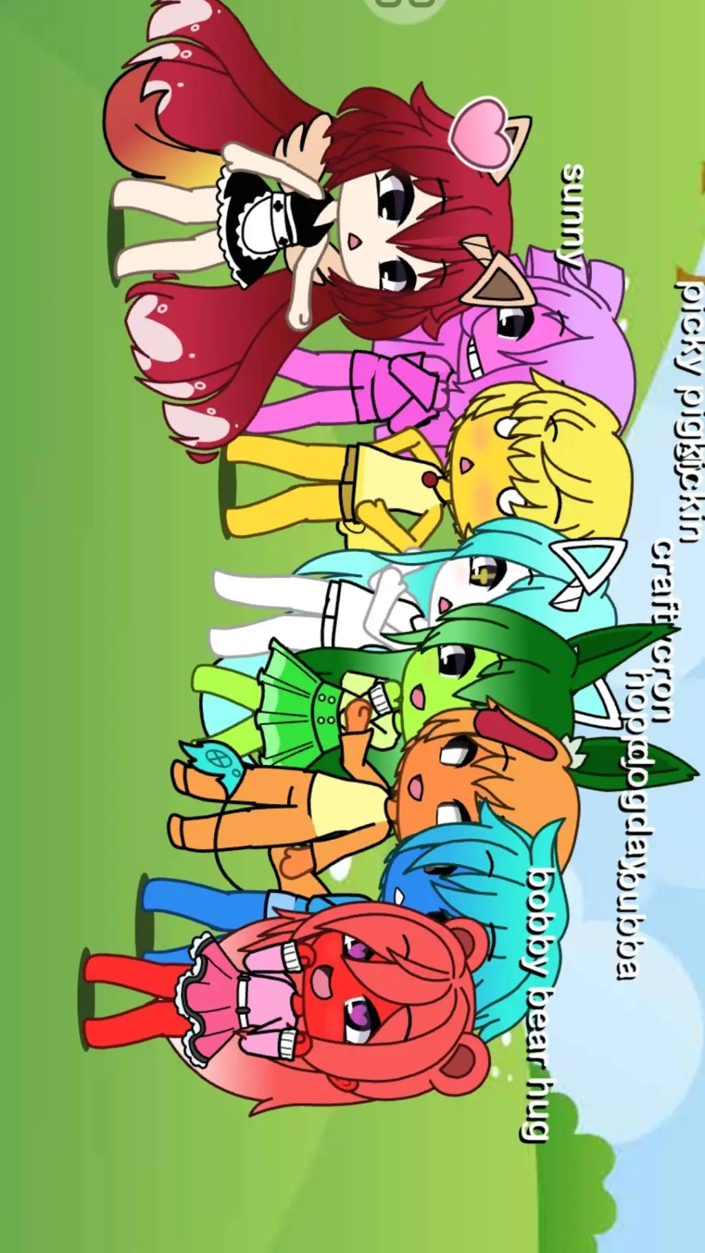 ai character: sunny Mets sc background