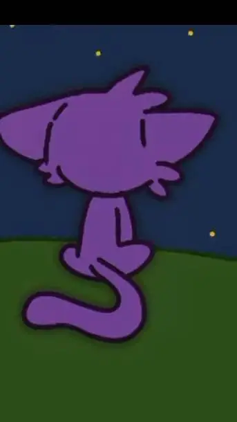 ai character: catnap..  background