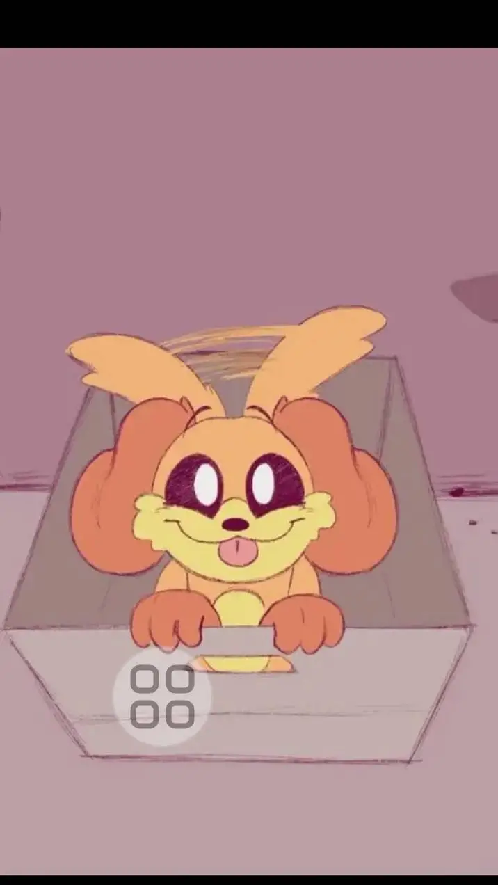 ai character: dogday box background