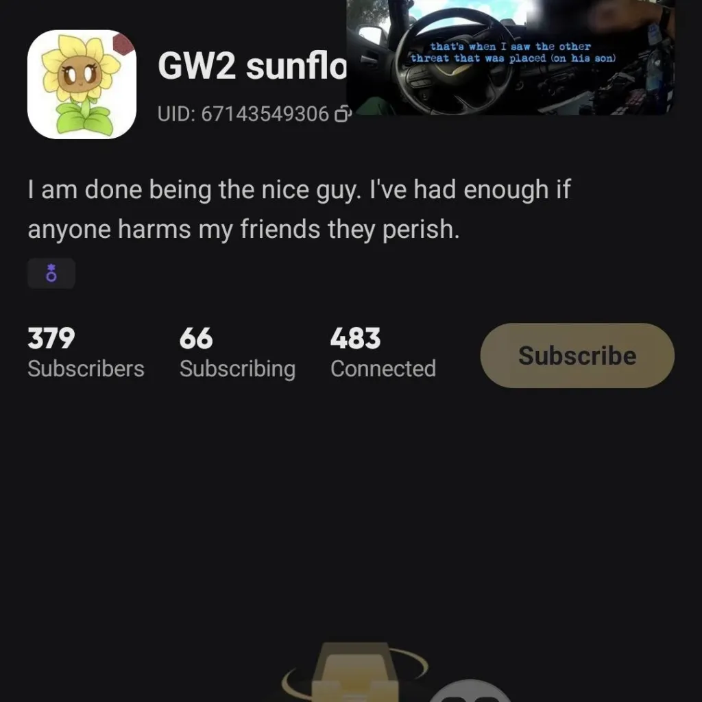 chat with ai character: Gw2 sunflower rude