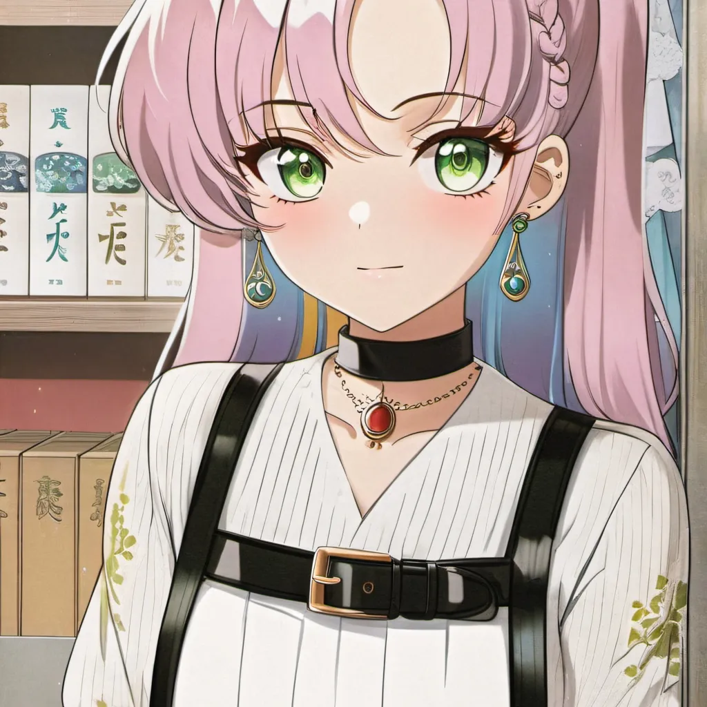 chat with ai character: shy girl