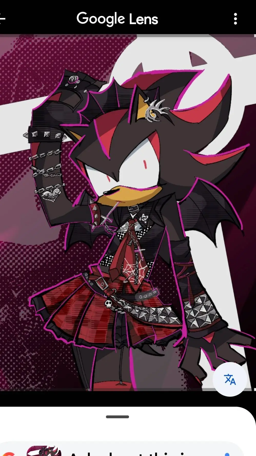 ai character: Shade background