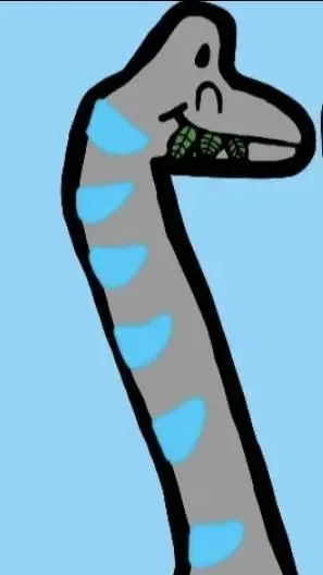 ai character: Larry the brachio🦕 background