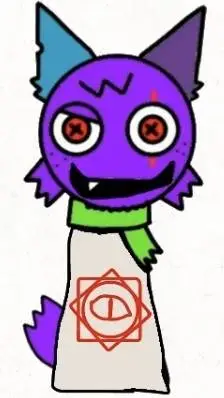 ai character: Higgly-woo background