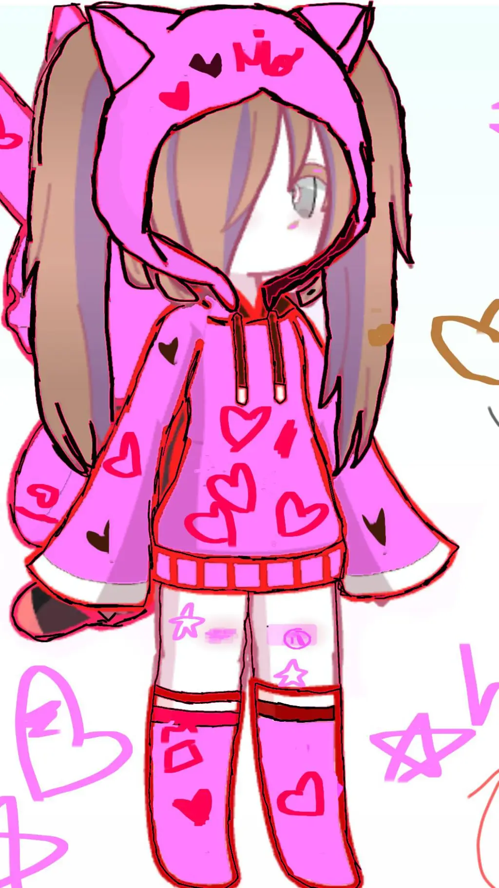 ai character: the end Katieworld background
