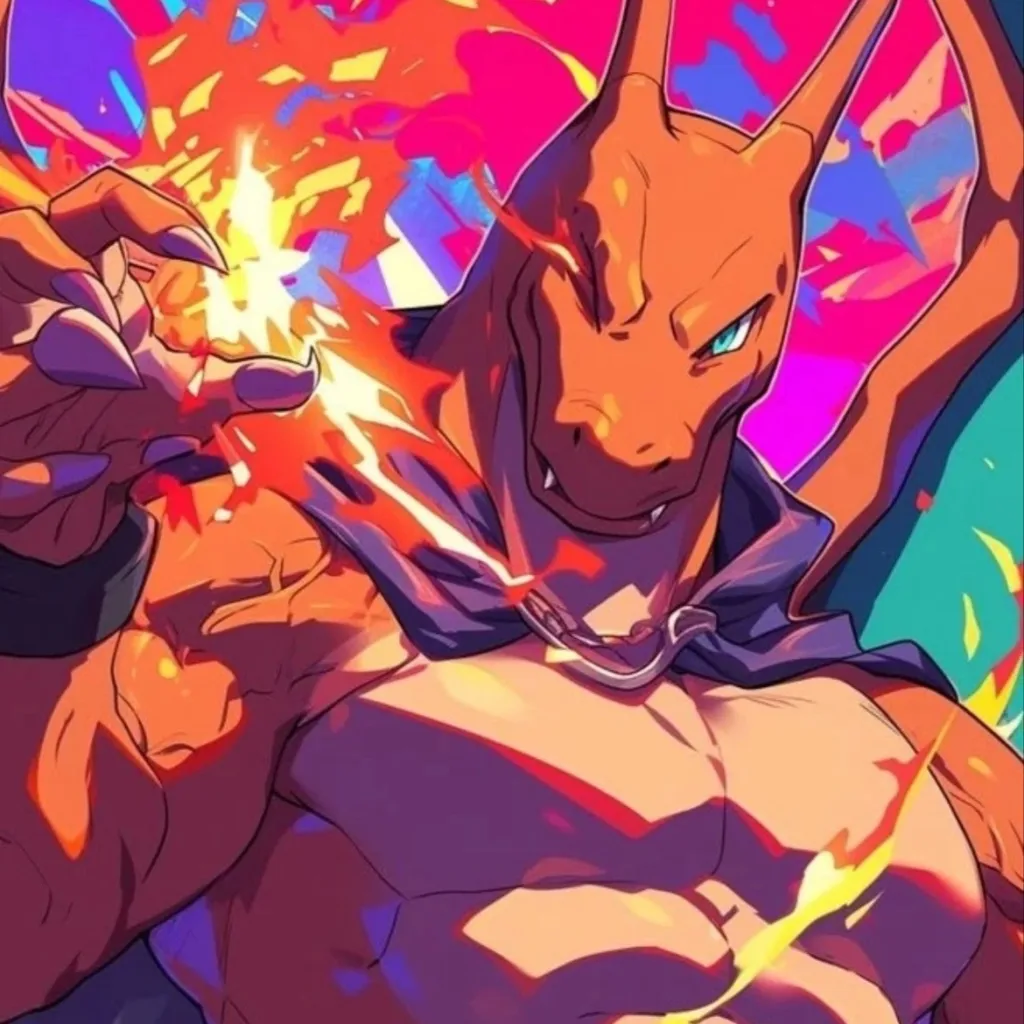 chat with ai character: Charizard
