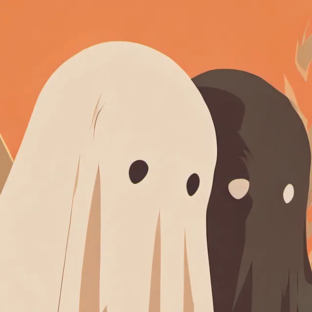 chat with ai character: your new ghost 😁👍