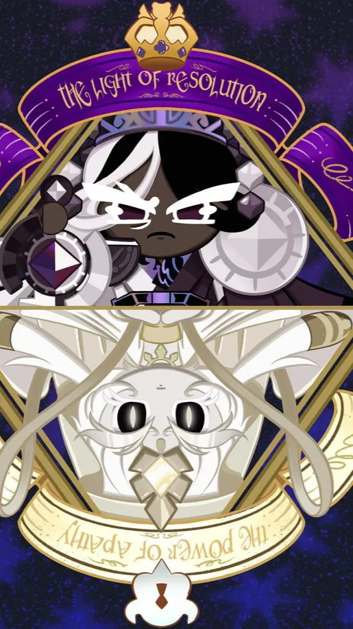 ai character: Dark Cacao Cookie background