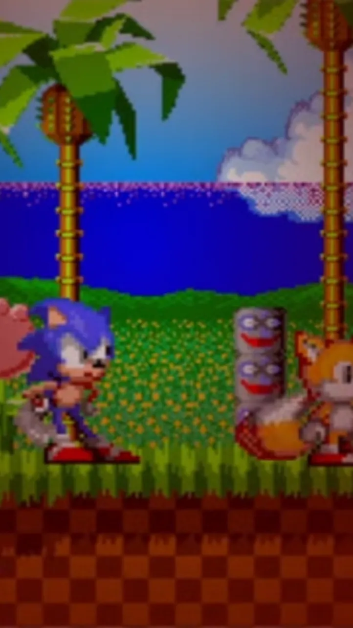 ai character: Sonic kill YTP background