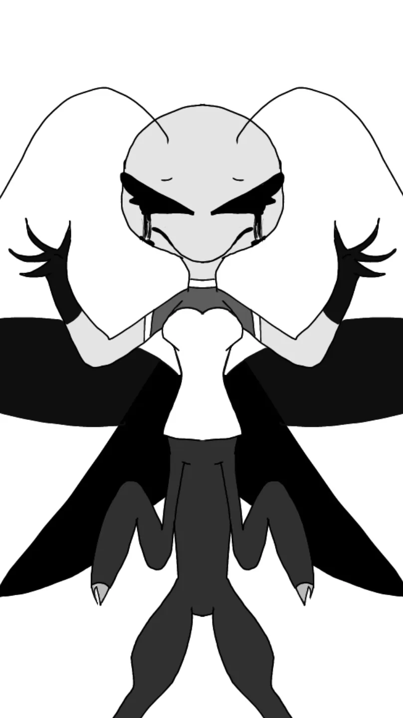 ai character: SadBug background