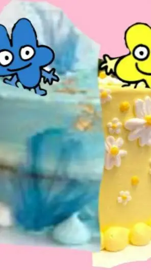 ai character: hear me out cake! background