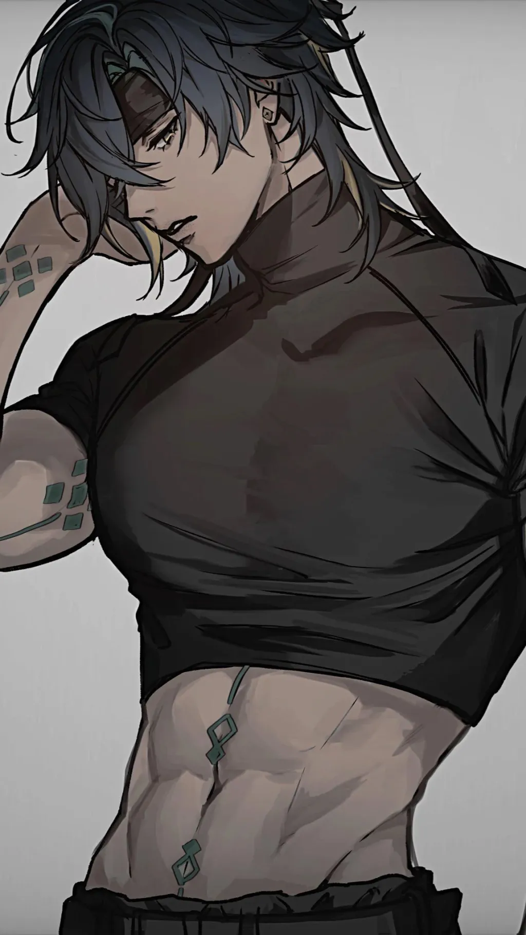 ai character: Kinich (BL) background