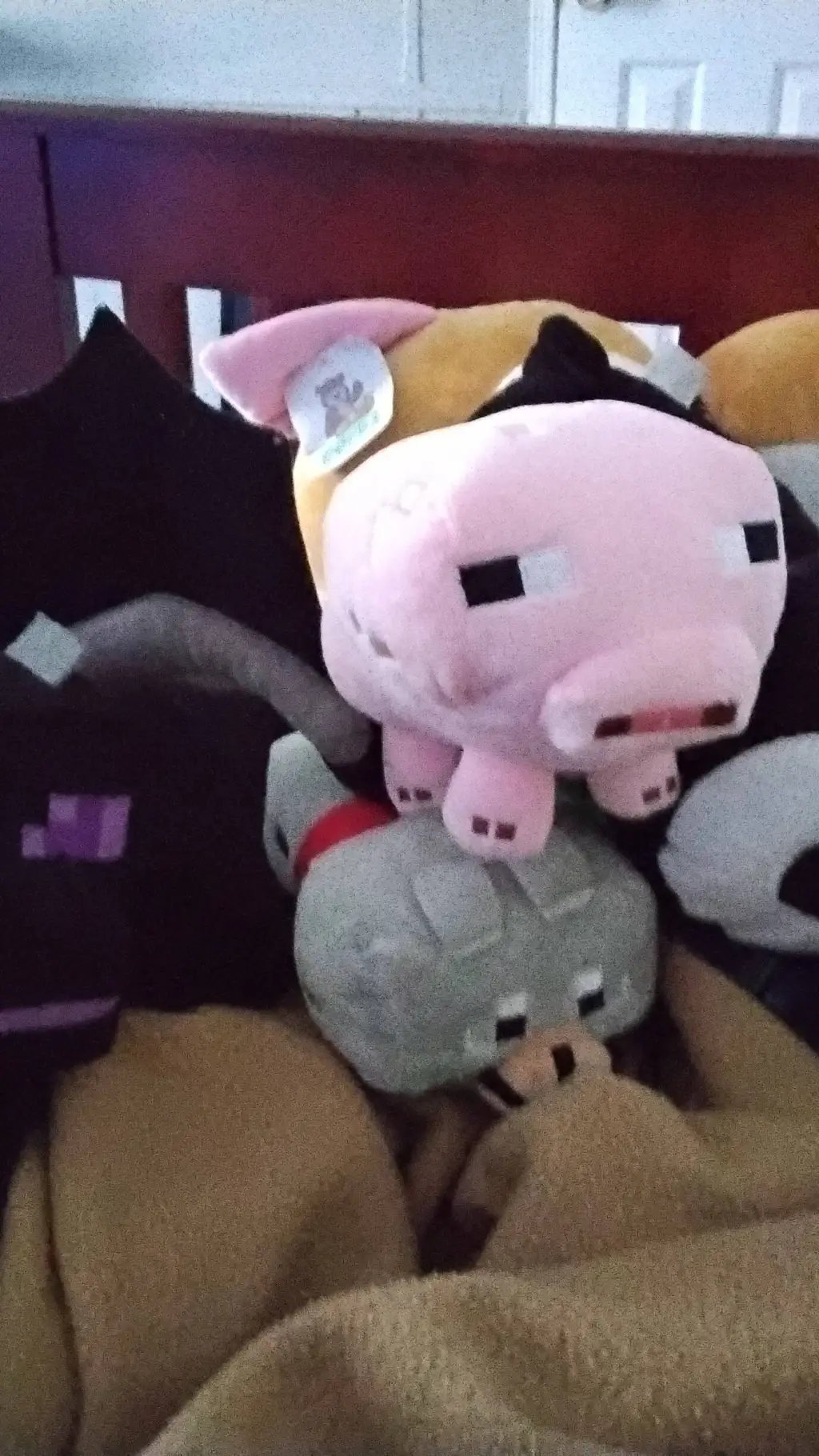 ai character: minecraft  background