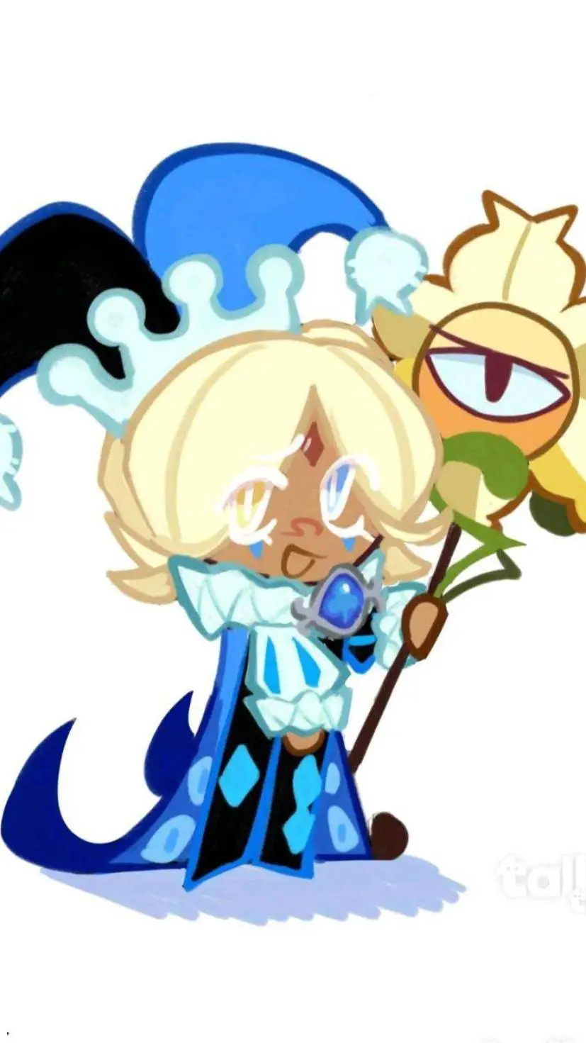 ai character: Vanilla shake background