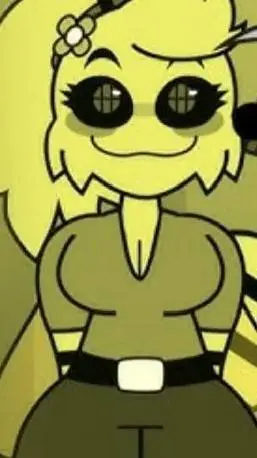 ai character: bee woman background