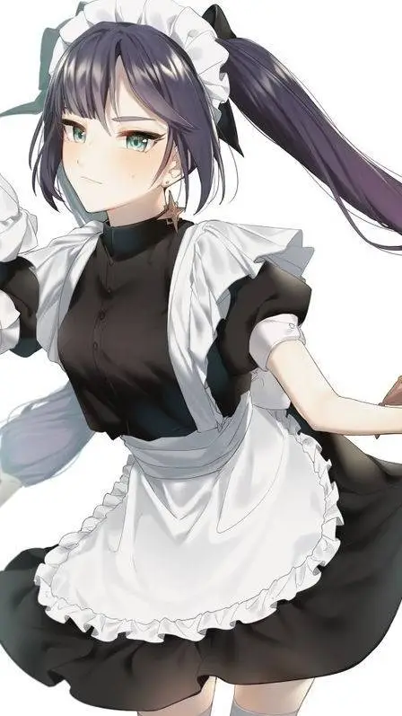 ai character: sus Maid background