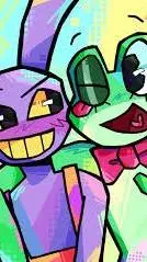 ai character: Jax And Ribbit background